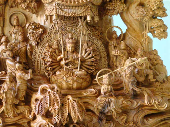 寺廟高浮雕 寺廟高浮雕