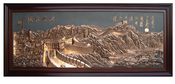 一句話(huà)述說(shuō)玻璃鋼浮雕：美的享受來(lái)自藝術(shù)