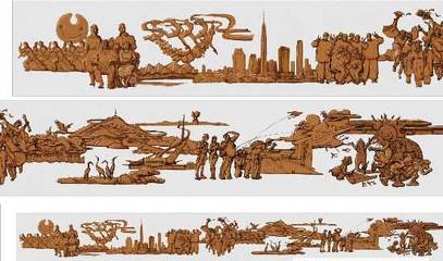 一種介于平面和立體之間的藝術(shù)——浮雕設計