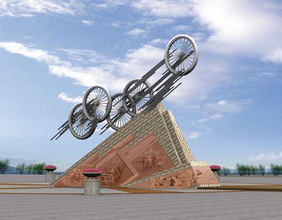 雕塑設計的來(lái)源在于人類(lèi)先進(jìn)的思想