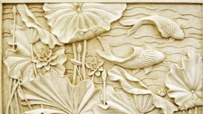 砂巖浮雕，健康環(huán)保的石材裝飾