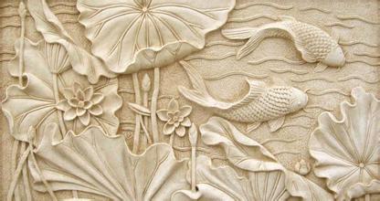 什么是砂巖浮雕，它是用什么材料制成的