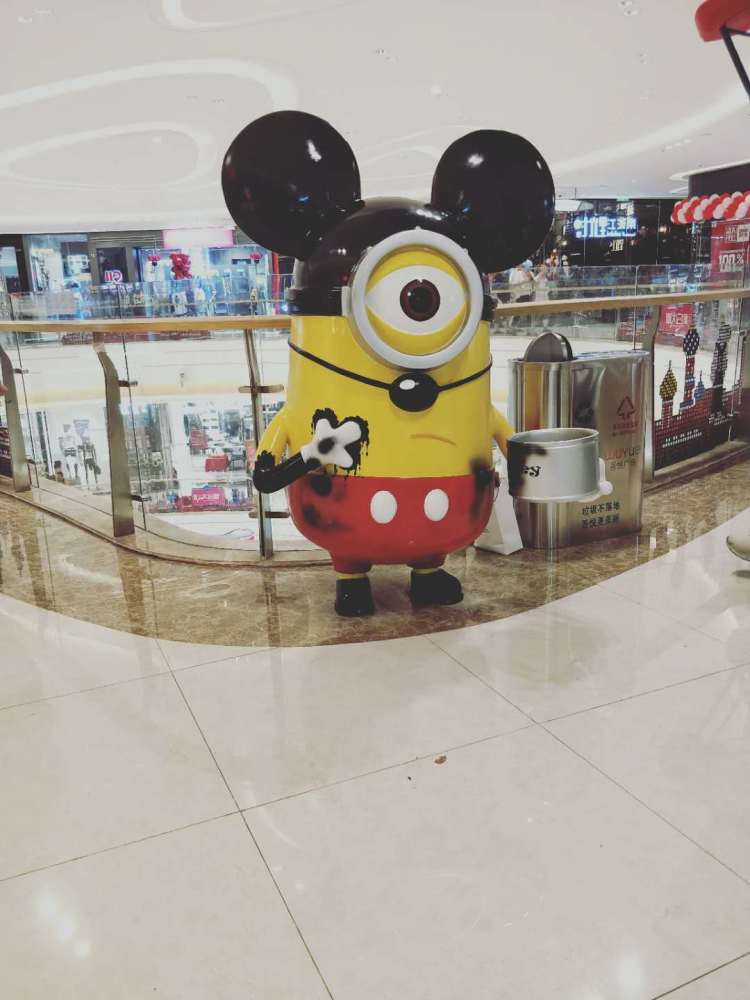 中西結合的雕塑!