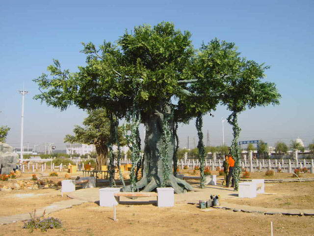 景觀(guān)雕塑的類(lèi)型【上海培藝雕塑公司】