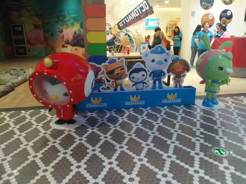 海底小縱隊玻璃鋼雕塑 海底小縱隊玻璃鋼雕塑