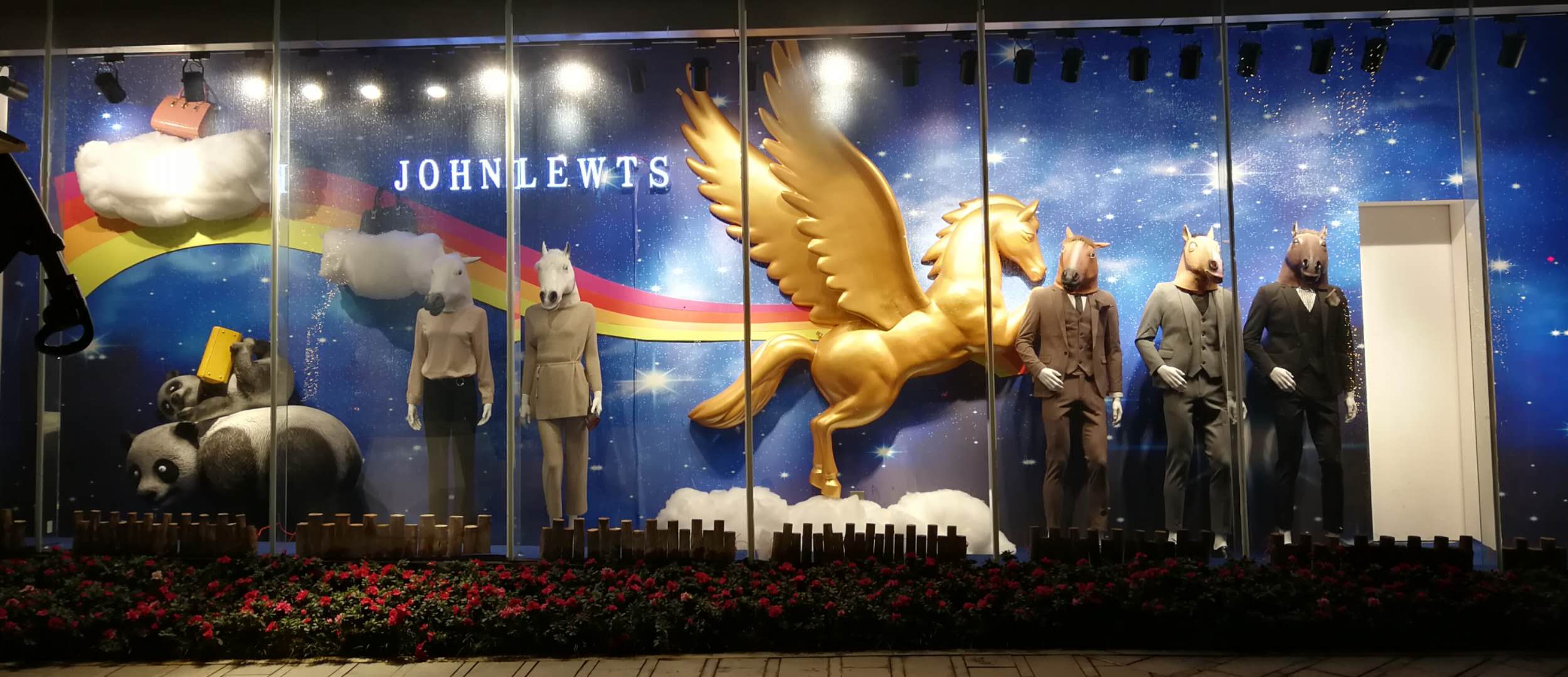 泡沫天馬雕塑 泡沫天馬雕塑