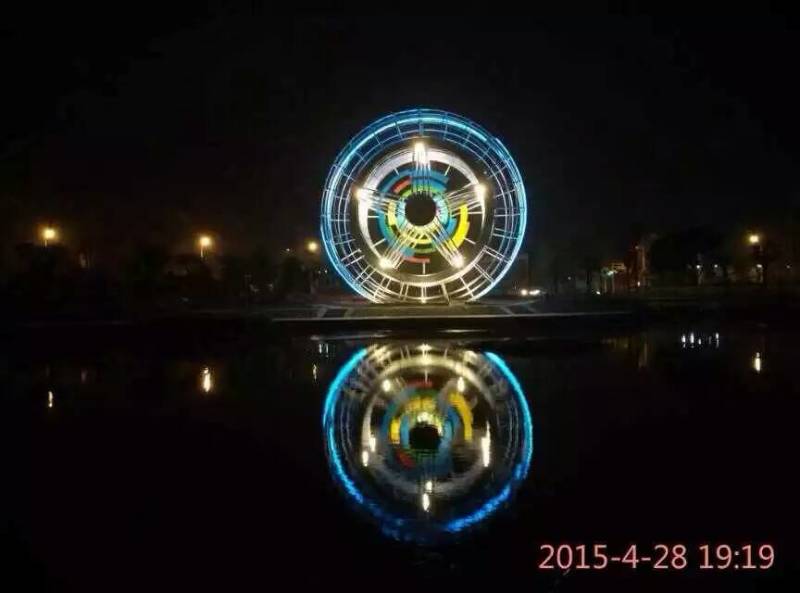 汽車(chē)公園不銹鋼雕塑