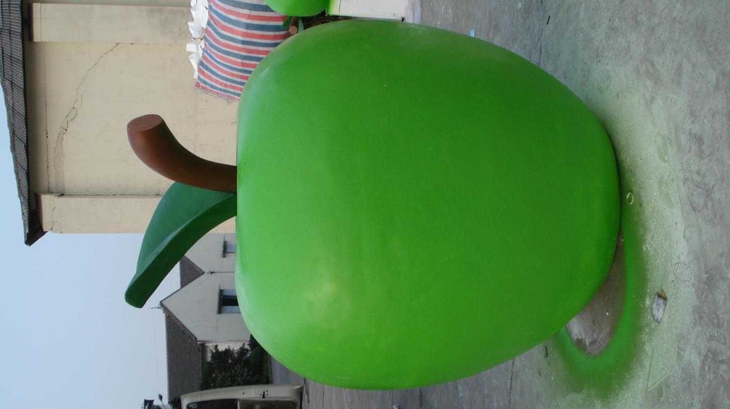 青蘋(píng)果不銹鋼雕塑 青蘋(píng)果不銹鋼雕塑