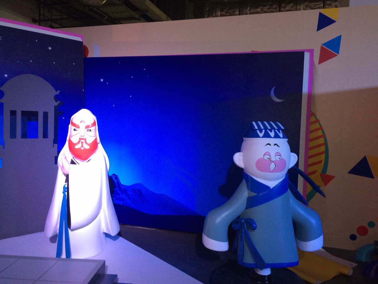 關(guān)公卡通人物玻璃鋼雕塑 關(guān)公卡通人物玻璃鋼雕塑