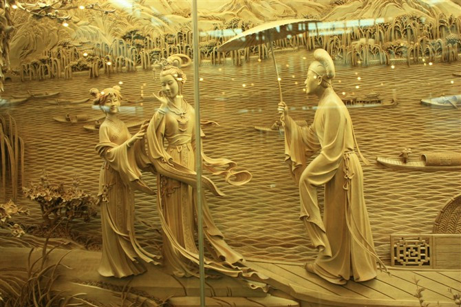 浮雕人物衣紋人是三大類(lèi)！