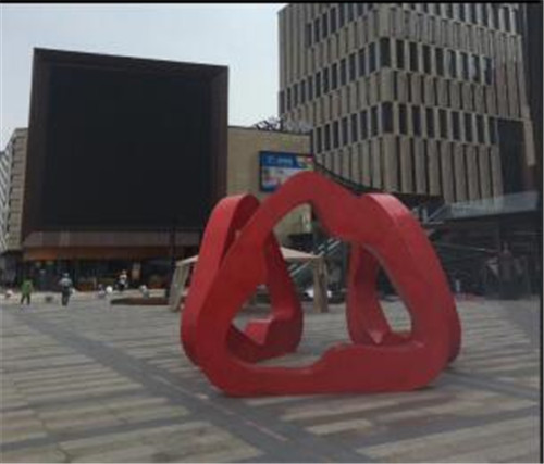 不銹鋼雕塑鏤空球是怎么制作的？