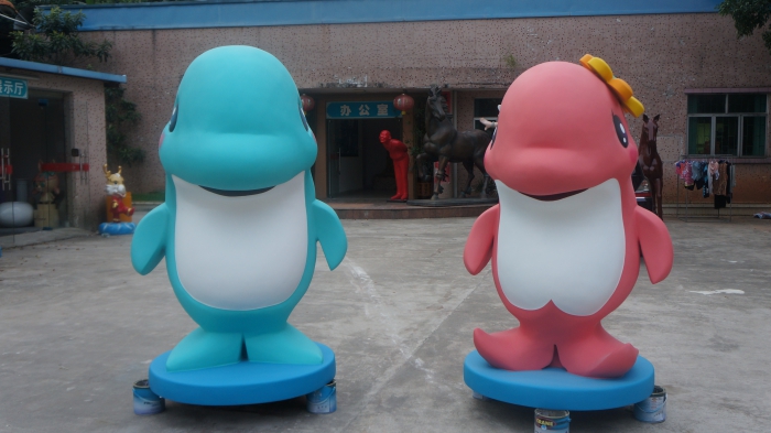 玻璃鋼雕塑的應用